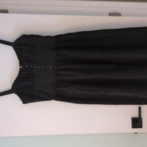 Elegant Black Midi Dress